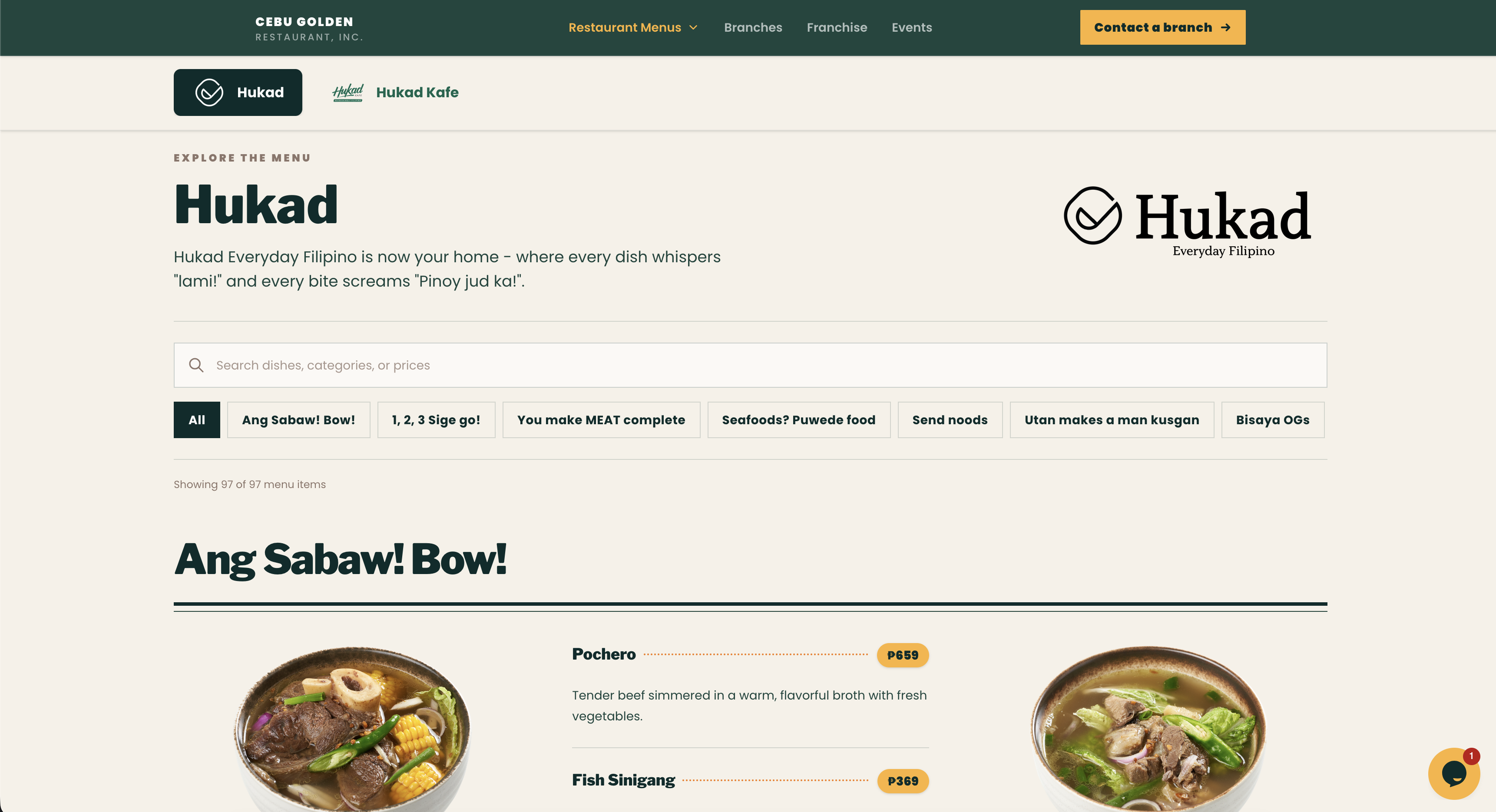 Hukad PH Website